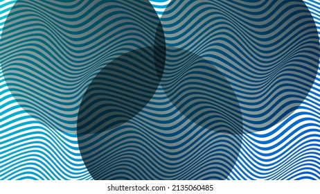 ABSTRACT COLORFUL GRADIENT WAVY LINE PATTERN BACKGROUND. COVER DESIGN 