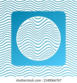 ABSTRACT COLORFUL GRADIENT WAVY LINE PATTERN BACKGROUND. COVER DESIGN 