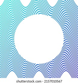 ABSTRACT COLORFUL GRADIENT WAVY LINE PATTERN BACKGROUND. COVER DESIGN 