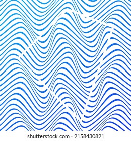 ABSTRACT COLORFUL GRADIENT WAVY LINE PATTERN BACKGROUND. COVER DESIGN 