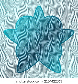 ABSTRAKTER FARBVERLAUF-WELLENLINIENHINTERGRUND. DECKERDESIGN 