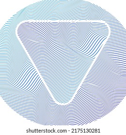 ABSTRACT COLORFUL GRADIENT WAVY LINE PATTERN BACKGROUND. COVER DESIGN 
