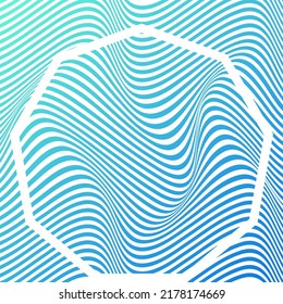 ABSTRACT COLORFUL GRADIENT WAVY LINE PATTERN BACKGROUND. COVER DESIGN 