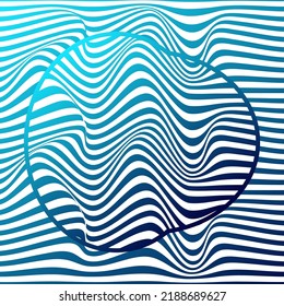 ABSTRACT COLORFUL GRADIENT WAVY LINE PATTERN BACKGROUND. COVER DESIGN 