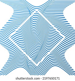 ABSTRACT COLORFUL GRADIENT WAVY LINE PATTERN BACKGROUND. COVER DESIGN 
