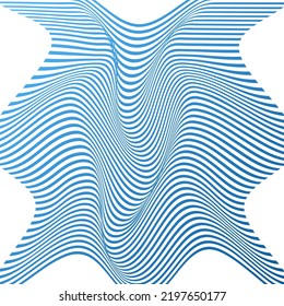 ABSTRACT COLORFUL GRADIENT WAVY LINE PATTERN BACKGROUND. COVER DESIGN 