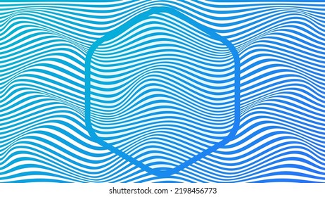 ABSTRACT COLORFUL GRADIENT WAVY LINE PATTERN BACKGROUND. COVER DESIGN 