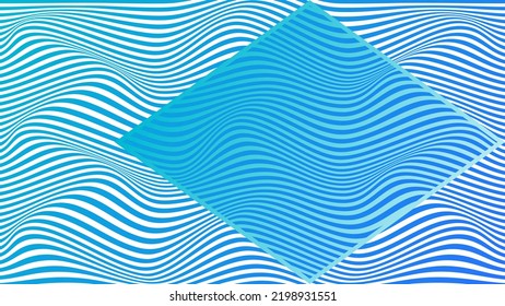 ABSTRACT COLORFUL GRADIENT WAVY LINE PATTERN BACKGROUND. COVER DESIGN 