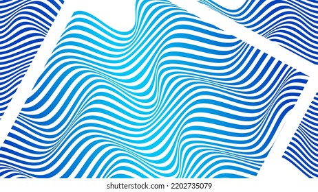 ABSTRACT COLORFUL GRADIENT WAVY LINE PATTERN BACKGROUND. COVER DESIGN 