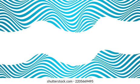 ABSTRACT COLORFUL GRADIENT WAVY LINE PATTERN WITH COPY SPACE AREA BACKGROUND. COVER DESIGN 