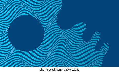 ABSTRACT COLORFUL GRADIENT WAVY LINE PATTERN BACKGROUND. COVER DESIGN 