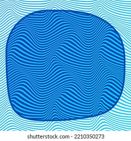 ABSTRACT COLORFUL GRADIENT WAVY LINE PATTERN BACKGROUND. COVER DESIGN 