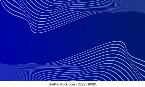 ABSTRACT COLORFUL GRADIENT WAVY LINE PATTERN BACKGROUND. COVER DESIGN 