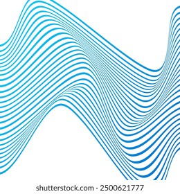 ABSTRACT COLORFUL GRADIENT WAVY LINE PATTERN BACKGROUND. COVER DESIGN 