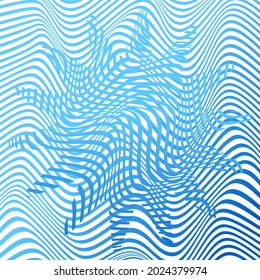 ABSTRACT COLORFUL GRADIENT WAVY LINES PATTERN BACKGROUND. COVER DESIGN 