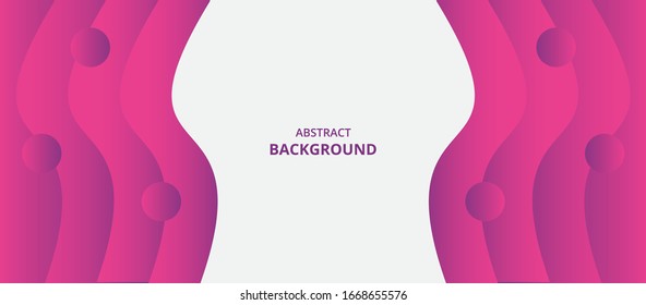 abstract colorful gradient wavy shape background