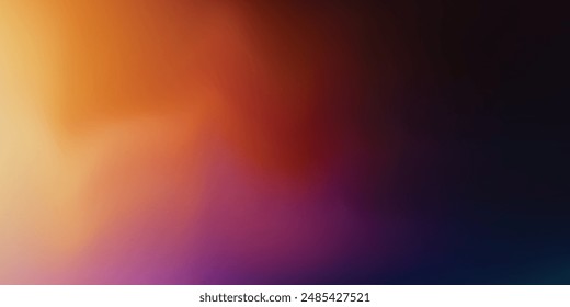 Abstrakte bunte körnige Farbverlauf Hintergrund Moderne verschwommene holografische defokussierte trendige Vorlage für Banner, Poster, Bildschirmhintergrund