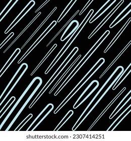 abstract colorful graphic template with long oval lines texture