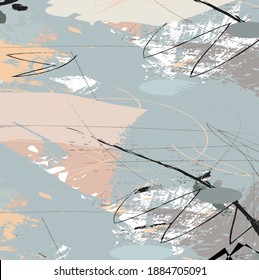 Abstract colorful gray paint brush and strokes, scribble lines pattern background. creative colorful nice brush strokes and hand drawn for your design. modern beautiful grunge and stripes pattern