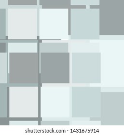 Abstract colorful gray squares pattern background 