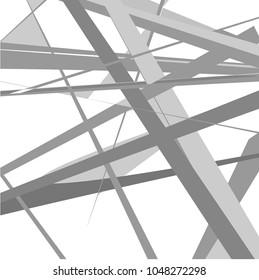 abstract colorful gray ways lines background. nice gray