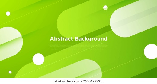 Abstractas fondo dinámico verde colorido. Las Formas de moda se superponen al fondo del patrón. Vector Eps10