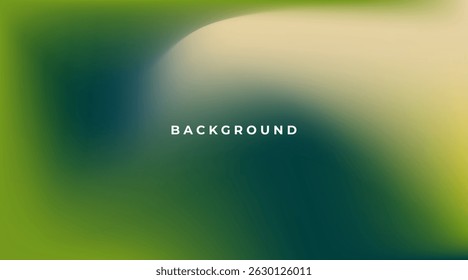 Abstractas fondo de gradiente verde colorido para el diseño como Anuncio, anuncios, Sitio web y concepto de presentación