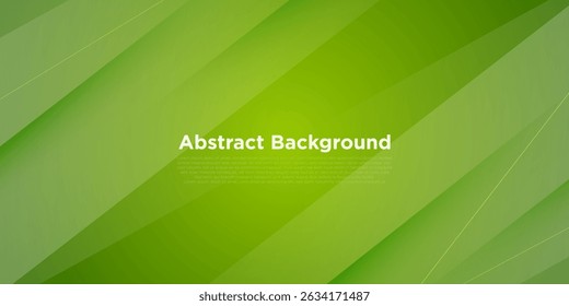 Abstract colorful green overlap shadow background. Papercut shapes pattern design. Eps10 vector