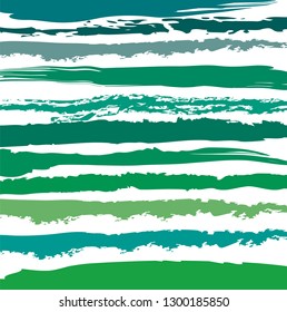 abstract colorful green paint brush and scribble horizontal lines pattern. colorful nice brush strokes and hand drawn horizontal lines pattern background for your design