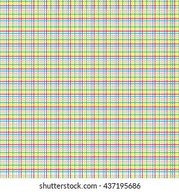 Abstract colorful grid background, seamless pattern on the green background, modern grid swatch, plaid pattern, square background, vector illustration
