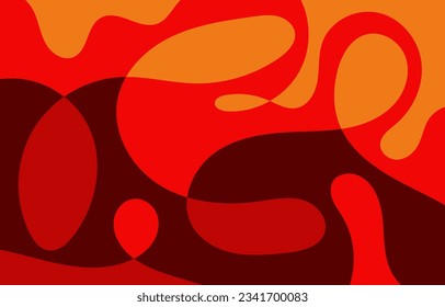 Abstract Colorful Groovy background design