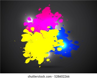 abstract colorful grunge background