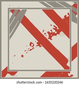 Abstract colorful grunge background. Contemporary modern art for silk scarf, hijab shawl design. Digital brushstrokes, painted texture for textile fabric, paper print. Fashion illustration