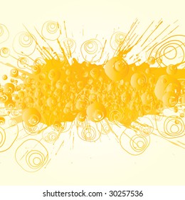 Abstract colorful (grunge banner) background for your business artwork