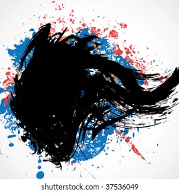 Abstract colorful (grunge banner) background for your business artwork