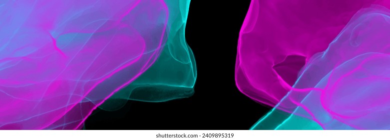 Abstract colorful grunge vector background with bright colors splashes for cover design, invitation, poster, banner, flyer, cards and design interior. Futuristic ink texture illustration. Color smoke.