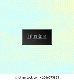 Abstract colorful halftone background design