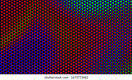 Abstract colorful halftone background. Modern gradient Multicolor Backdrop with dots. Dotted soft lines pattern. Vector illustration.