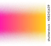 Abstract colorful halftone dots horizontal vector illustration.