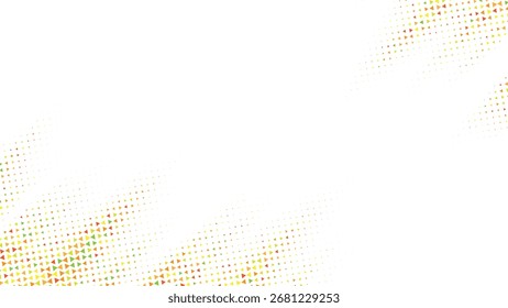Abstractas fondo de textura de franja de gradiente punteado de semitono colorido con vibrante patrón disperso para Anuncio de Sitio web de póster de volante y obras de arte gráficas digitales