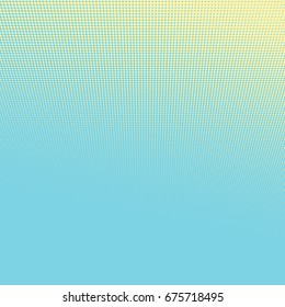 Abstract colorful halftone, minimalistic background from dots. Comic style backdrop, gradient halftone pop art-retro style. Template for ad, covers, posters, advertising actions.