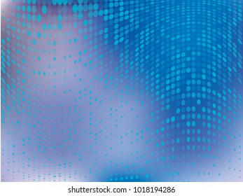 Abstract colorful halftone pattern. Futuristic panel. Gradient background Gunge dotted backdrop with gradient, circles, dots, point. Design element for web banners, posters, cards, wallpapers, sites. 