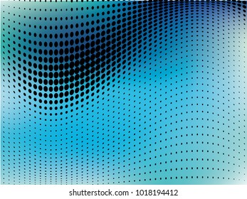 Abstract colorful halftone pattern. Futuristic panel. Gradient background Gunge dotted backdrop with gradient, circles, dots, point. Design element for web banners, posters, cards, wallpapers, sites. 