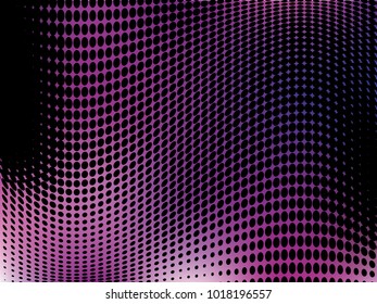 Abstract colorful halftone pattern. Futuristic panel. Gradient background Gunge dotted backdrop with gradient, circles, dots, point. Design element for web banners, posters, cards, wallpapers, sites. 