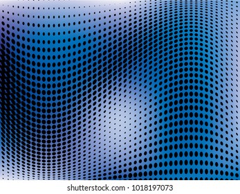 Abstract colorful halftone pattern. Futuristic panel. Gradient background Gunge dotted backdrop with gradient, circles, dots, point. Design element for web banners, posters, cards, wallpapers, sites. 