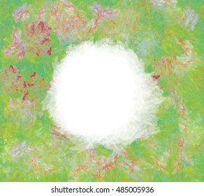 Abstract colorful hand drawn   background.