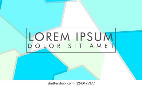 abstract colorful hexagon background vector design with shadow