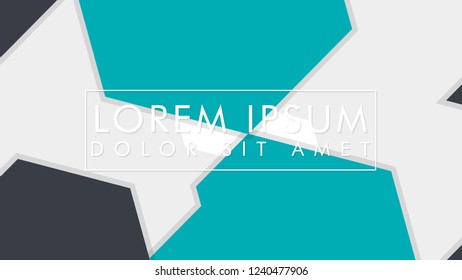 abstract colorful hexagon background, vector design with shadow