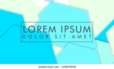 abstract colorful hexagon background vector design with shadow