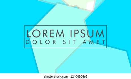 abstract colorful hexagon background vector design with shadow